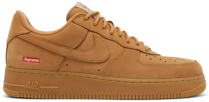 Supreme x Nike Air Force 1 Low SP 'Box Logo - Wheat'(MASTER COPY)